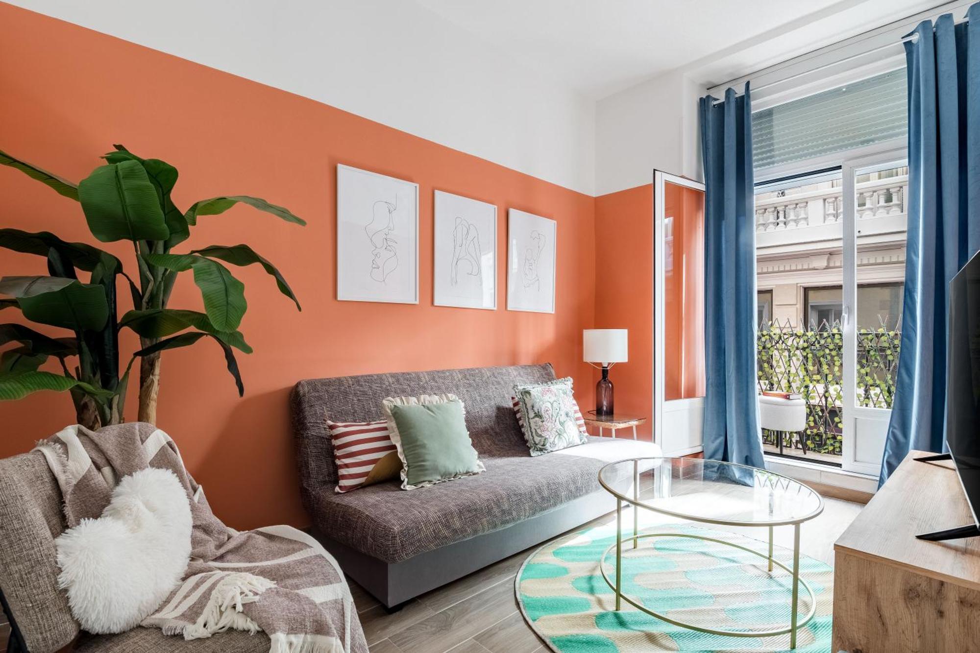 Apartament Charming Gran Via Madryt Zewnętrze zdjęcie