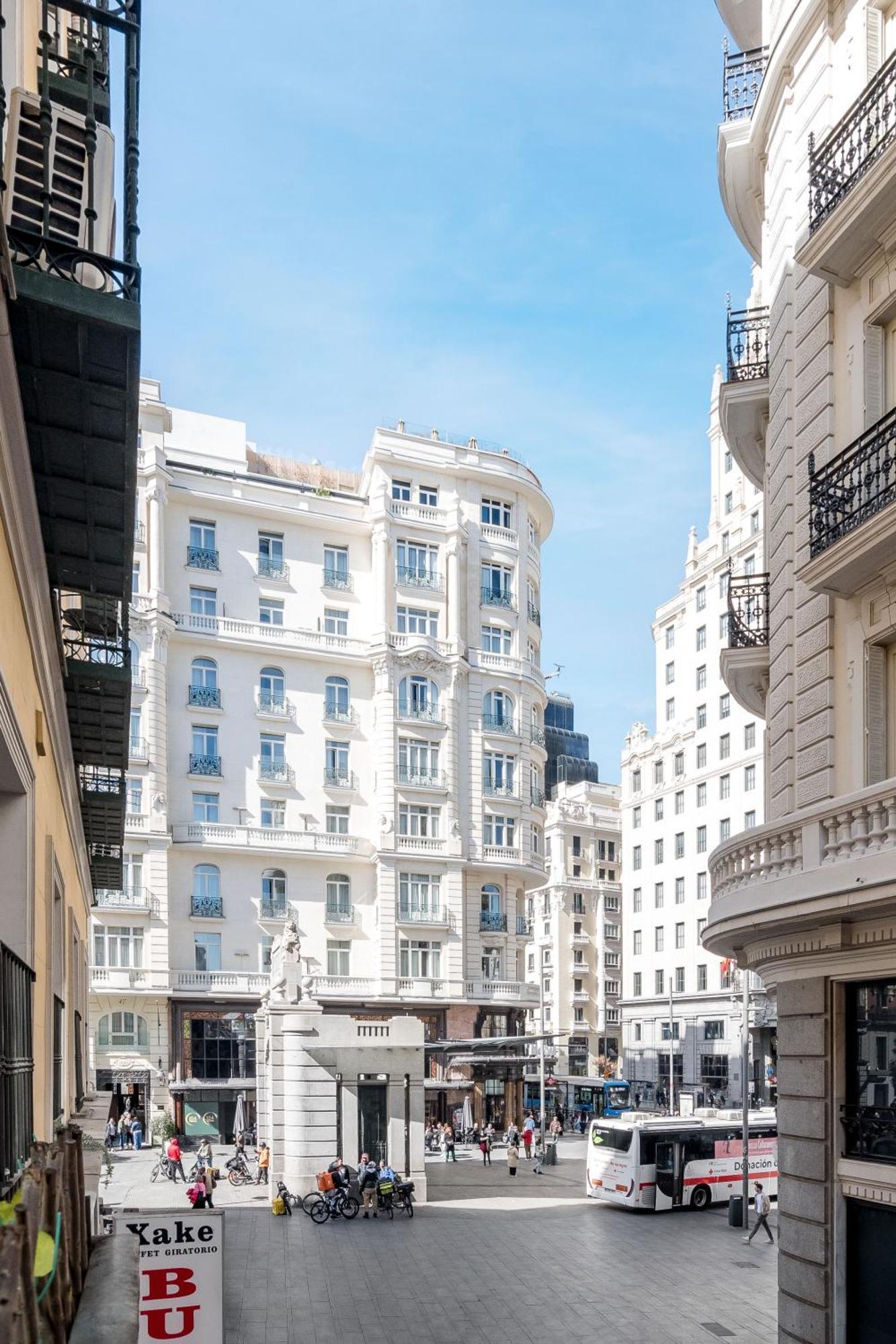 Apartament Charming Gran Via Madryt Zewnętrze zdjęcie